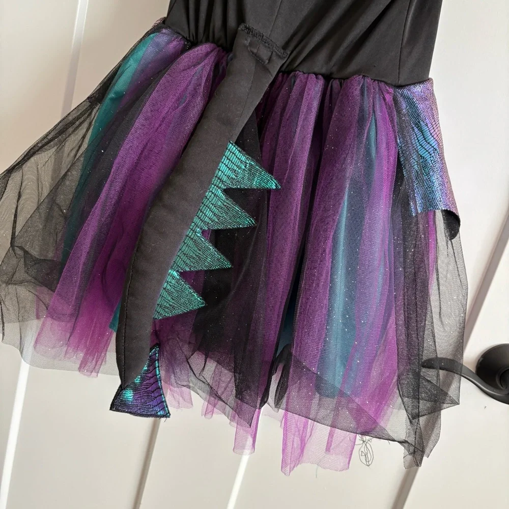 Girls, bat, dragon, costume. Halloween, party, dress up, imaginative play! M 7/8
